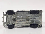 2009 Hot Wheels HW City Works Armored Truck Chrome Die Cast Toy Car Vehicle with Opening Rear Door