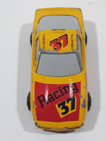 Majorette Sonic Flasher Corvette ZR-1 #37 Yellow Die Cast Toy Car Vehicle