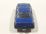 Vintage Majorette No. 217 Ford Thunderbird Dark Blue 1/67 Scale Die Cast Toy Car Vehicle With Opening Hood