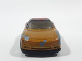 1996 Matchbox Mazda RX-7 Gold and Dark Red Maroon Die Cast Toy Car Vehicle