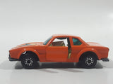 Vintage 1976 Lesney Matchbox Superfast BMW 3.0 CSL Orange Die Cast Toy Car Vehicle with Opening Doors