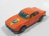Vintage 1976 Lesney Matchbox Superfast BMW 3.0 CSL Orange Die Cast Toy Car Vehicle with Opening Doors