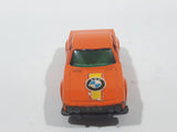 Vintage 1976 Lesney Matchbox Superfast BMW 3.0 CSL Orange Die Cast Toy Car Vehicle with Opening Doors