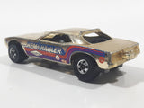 Vintage 1977 Hot Wheels Top Eliminator Hemi Hauler Gold Chrome Die Cast Toy Funny Race Car Vehicle Made in Hong Kong