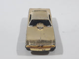Vintage 1977 Hot Wheels Top Eliminator Hemi Hauler Gold Chrome Die Cast Toy Funny Race Car Vehicle Made in Hong Kong
