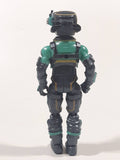 2019 Jazwares Epic Games Fortnite Toxic Trooper 4" Tall Toy Action Figure - No Accessories