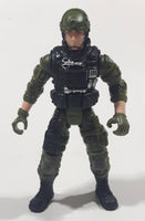 Chap Mei S1 Sentinel 1 Army Military Soldier 4" Tall Toy Action Figure - Black Vest