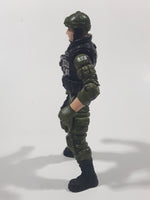 Chap Mei S1 Sentinel 1 Army Military Soldier 4" Tall Toy Action Figure - Black Vest