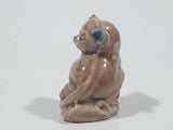 Vintage Wade England Whimsies Red Rose Tea Lemur Figurine