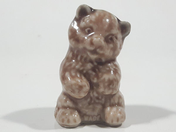 Vintage Wade England Red Rose Tea Bear Cub Figurine