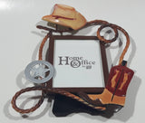 Home & Office by FGI Western Cowboy Boot and Hat Themed Metal Picture Frame