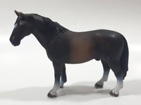 2008 Schleich Horse Brown 5 1/4" Long Toy Figure D-73527