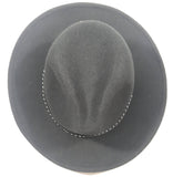 Metal Chain Rimmed Black Cowboy Hat Made in China