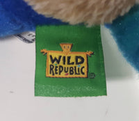 Wild Republic Blue and Green Peacock 9" Tall Stuffed Toy Animal Plush