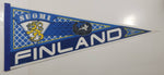 Rare 1996 World Cup of Hockey Team Finland Full Size 30" Long Felt Pennant