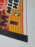 Miami Heat NBA Basketball Team Full Size 30" Long Felt Pennant