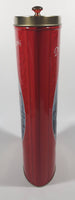 Delicious and Refreshing Drink Coca Cola In Bottles 11 1/4" Tall Tin Metal Canister