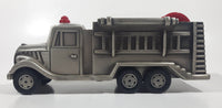 Heavy Metal 7" Long Fire Truck Coin Bank