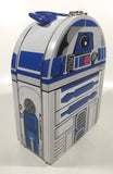 2010 LucasFilm Star Wars R2D2 Shaped Embossed Tin Metal Lunch Box