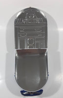 2010 LucasFilm Star Wars R2D2 Shaped Embossed Tin Metal Lunch Box