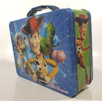 Disney Pixar Toy Story "Protecting Toys Everywhere" Embossed Tin Metal Lunch Box