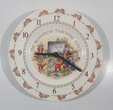 Vintage Royal Doulton The Bunnykins Teaching Clock 8" Fine Bone China Plate