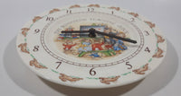 Vintage Royal Doulton The Bunnykins Teaching Clock 8" Fine Bone China Plate