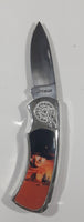 John Wayne Commemorative 440 Stainless Steel Folding Pocket Knife In Case