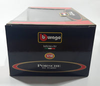 Rare Version Burago Gold Collection Porsche 911 Turbo Dark Blue 1/18 Scale Die Cast Toy Car Vehicle New in Box