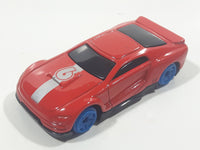 Maisto #6 Red Die Cast Toy Car Vehicle