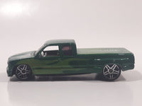 2003 Hot Wheels Pride Rides Custom Chevrolet C3500 Green Die Cast Toy Car Vehicle