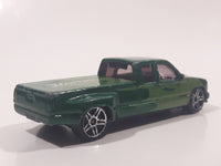 2003 Hot Wheels Pride Rides Custom Chevrolet C3500 Green Die Cast Toy Car Vehicle