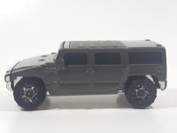 2005 Matchbox Hummer H2 SUV Concept Dark Brown Die Cast Toy SUV Car Vehicle