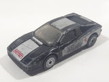 1986 Matchbox Ferrari Testarossa Black Die Cast Toy Car Vehicle