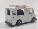 Vintage 1988 Hot Wheels Workhorses Good Humor Truck White Ice Cream Catering Food Truck Die Cast Toy Car Vehicle