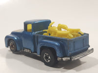 1982 Hot Wheels '56 Hi-Tail Hauler Blue Ford Pickup Truck Die Cast Toy Car Vehicle
