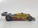 1983 Hot Wheels Turbo Streak Yellow Die Cast Toy Race Car Vehicle BW