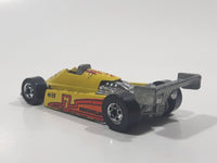 1983 Hot Wheels Turbo Streak Yellow Die Cast Toy Race Car Vehicle BW