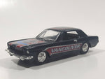 ERTL RC2 1964 1965 Ford Mustang Vancouver Canucks NHL Ice Hockey Team Dark Blue Die Cast Toy Car Vehicle with Opening Hood