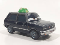 Mattel Disney Pixar Alexander Hugo with Green Party Hat Victor Black Die Cast Toy Car Vehicle Busted Hat