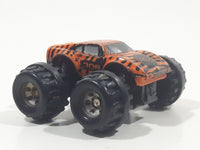 Galoob Micro Machines Ferrari 308 Monster Truck Orange with Black Tiger Stripes Miniature Die Cast Toy Car Vehicle