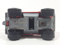 Majorette No. 290 & No. 244 Jeep CJ 4x4 Red 1/54 Scale Die Cast Toy Car Vehicle