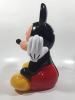 Disney Mickey Mouse 7 1/2" Tall Vinyl Coin Bank