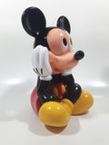 Disney Mickey Mouse 7 1/2" Tall Vinyl Coin Bank