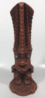 Vintage 1981 Coco Joe's Kanaloa God Of Eternal Hope Hawaii 9" Tall Carved Happa Wood Tiki Sculpture
