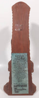 Vintage 1981 Coco Joe's Kanaloa God Of Eternal Hope Hawaii 9" Tall Carved Happa Wood Tiki Sculpture