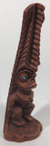 Vintage 1981 Coco Joe's Kanaloa God Of Eternal Hope Hawaii 9" Tall Carved Happa Wood Tiki Sculpture