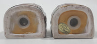 Vintage SNCO Hoover Dam Ceramic 2" Tall Salt and Pepper Shaker Set Made in Japan