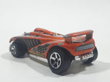 2002 Hot Wheels Cold Blooded Speed Shark Metallic Orange Die Cast Toy Car Vehicle