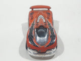 2002 Hot Wheels Cold Blooded Speed Shark Metallic Orange Die Cast Toy Car Vehicle